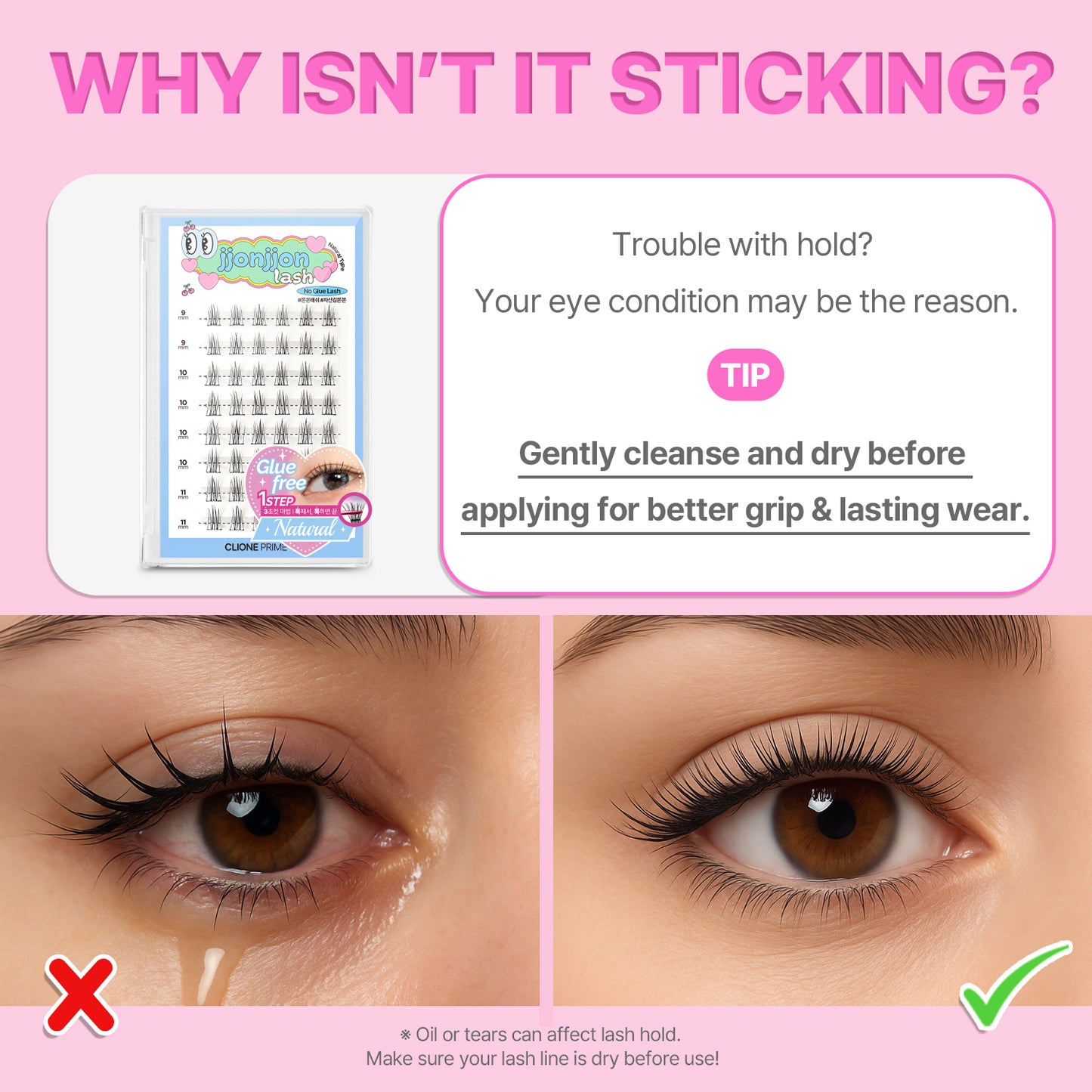 Korean Self Adhesive Lash Clusters