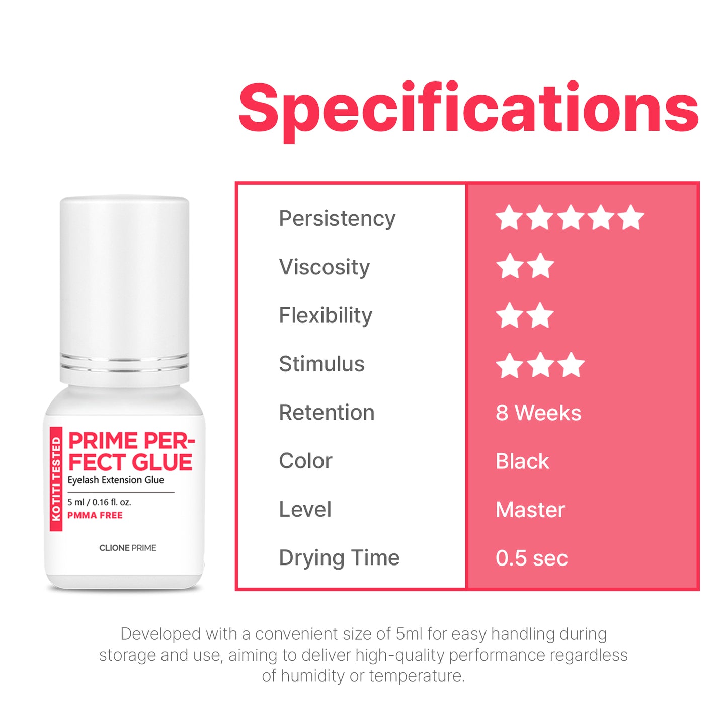 Eco Line Eyelash Extension Adhesive