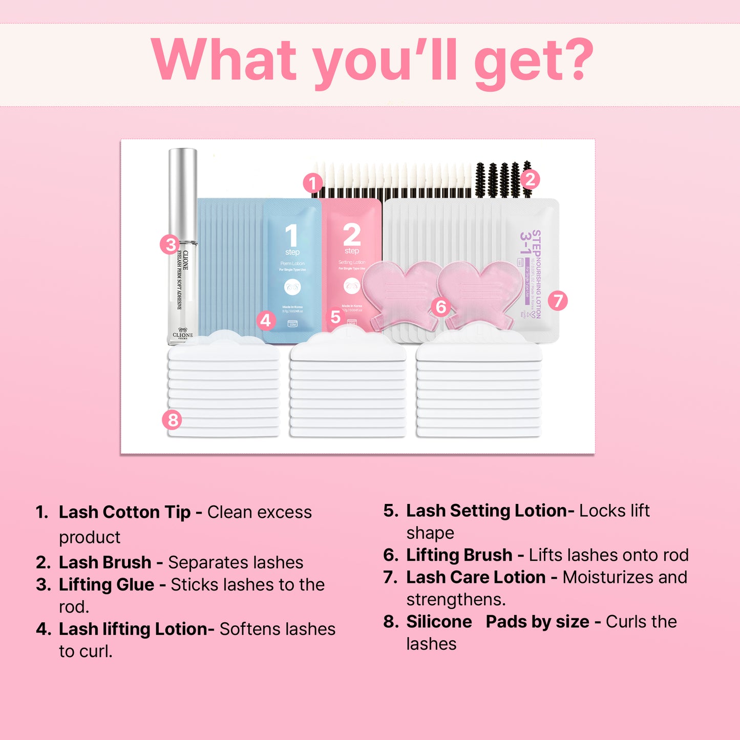 Pro Eyelash Lift Kit