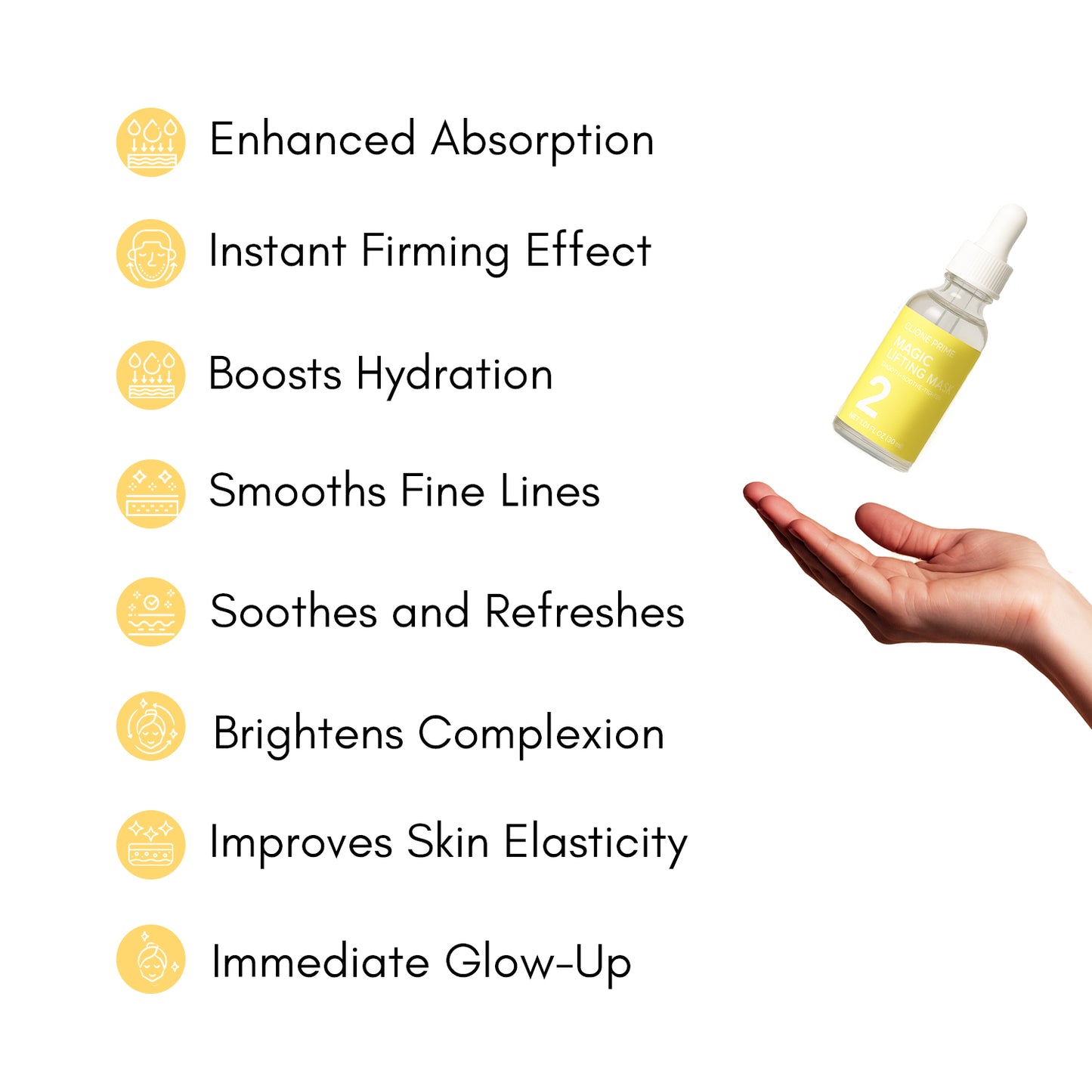 STEP 2 MAGIC LIFTING MASK