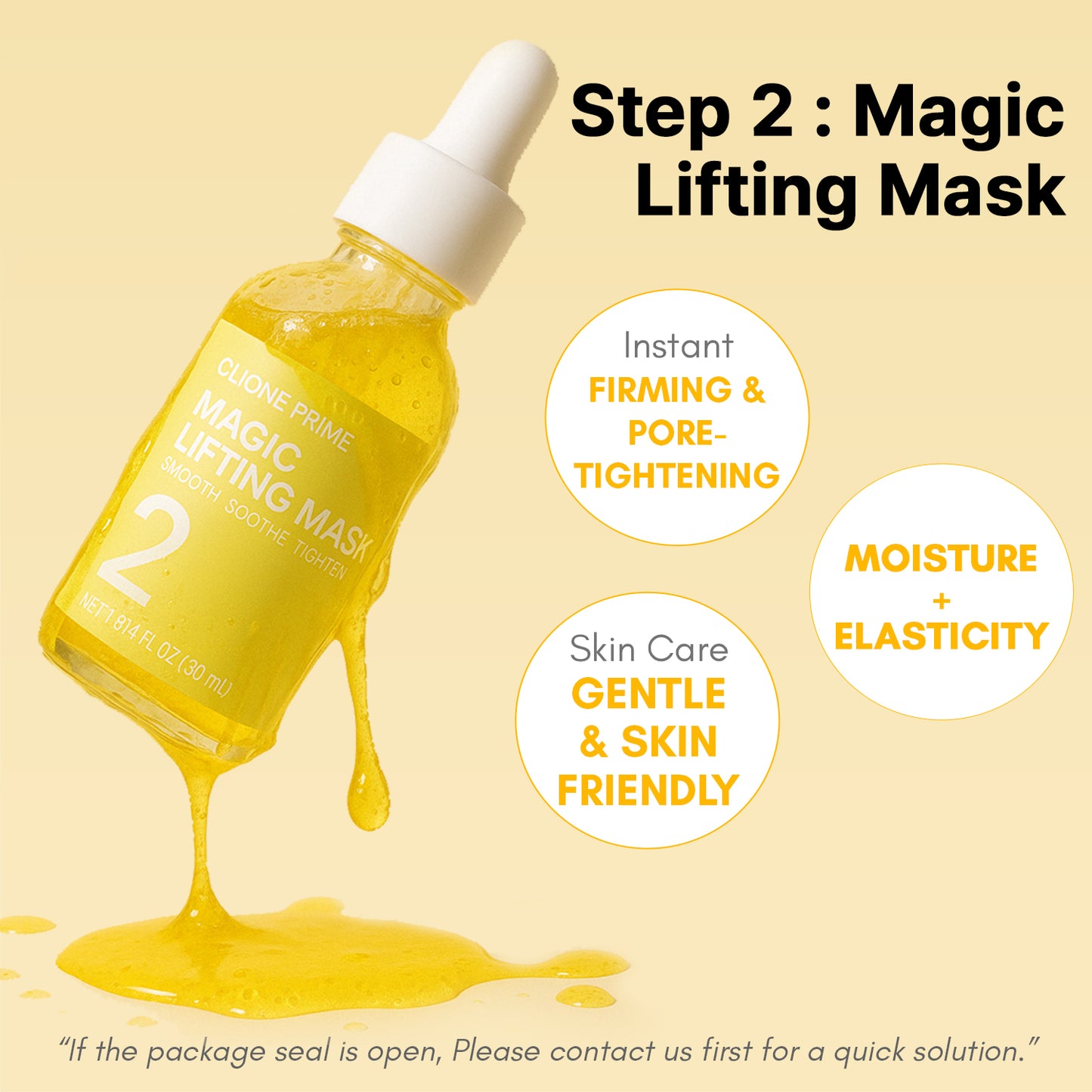 STEP 2 MAGIC LIFTING MASK