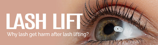 Why does lashes get harm after lash lifting?