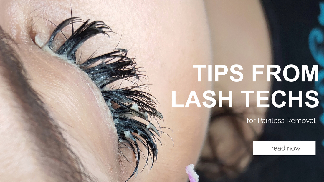 Those Lashes Off: Tips from Lash Techs for Painless Removal!