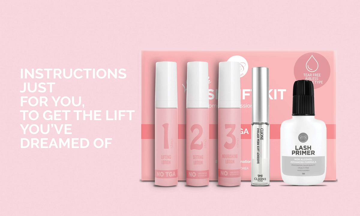 Quick Lash Lift Kit INSTRUCTION of clione prime for all! – Clione Prime