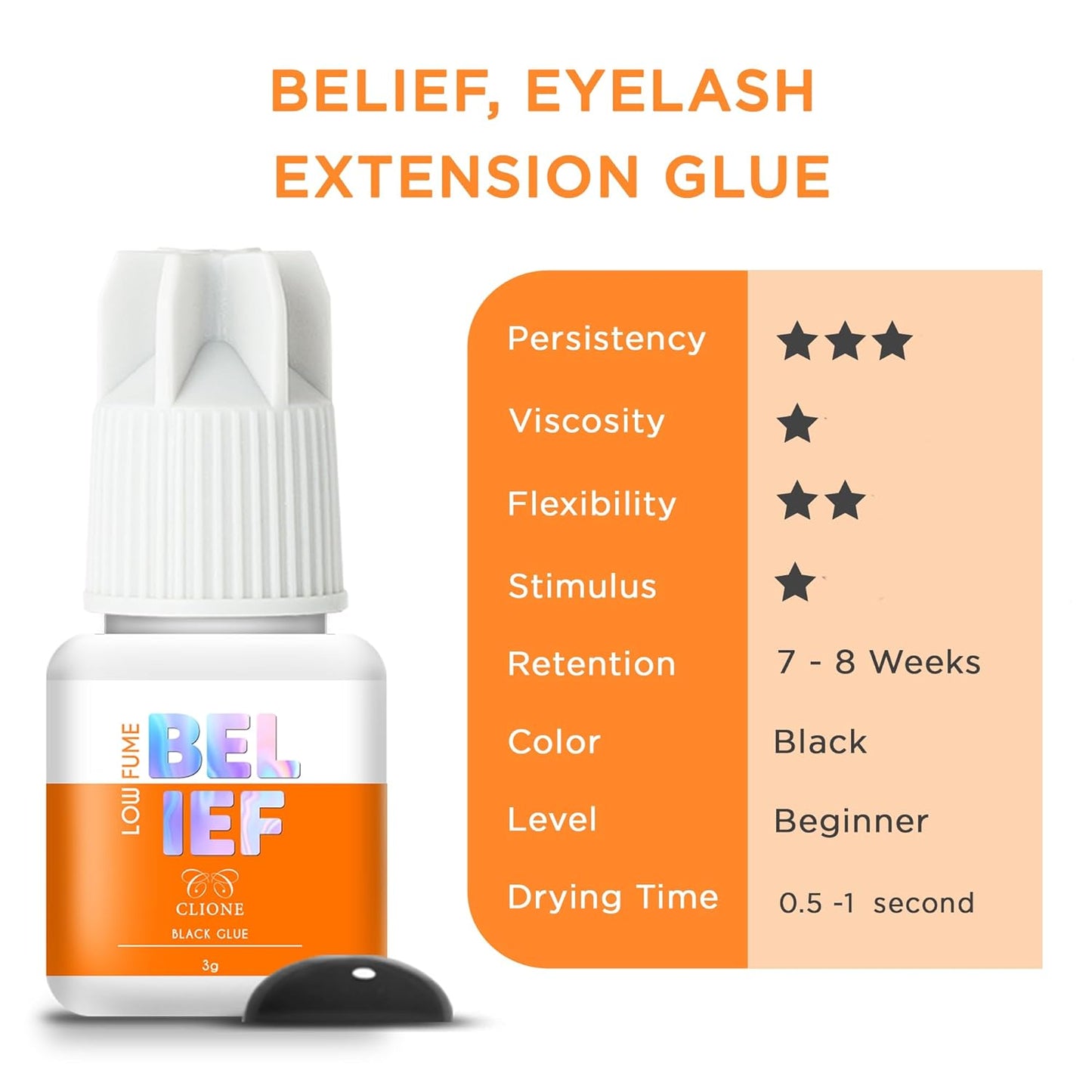 Belief Lash Extension Adhesive