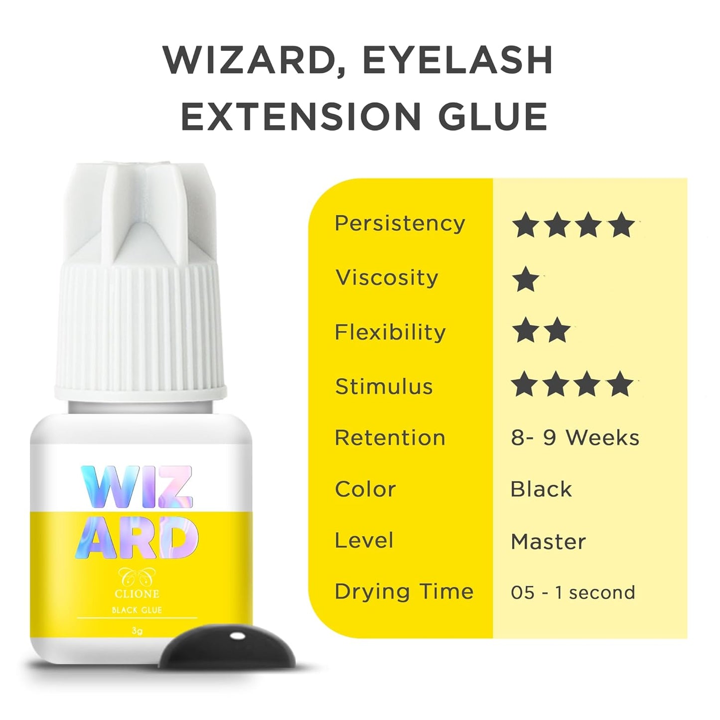 Wizard Lash Extension Adhesive