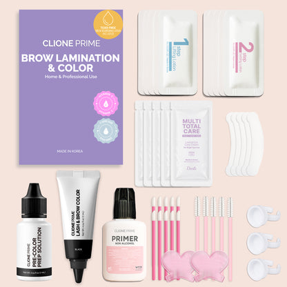 Brow Lamination and Color