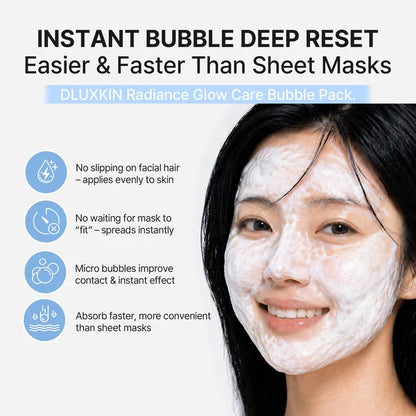 Dluxkin Calming Moisture Bubble Mask Pack