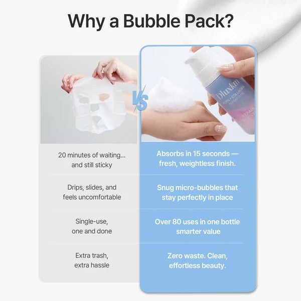 Dluxkin Repair Booster Bubble Mask Pack