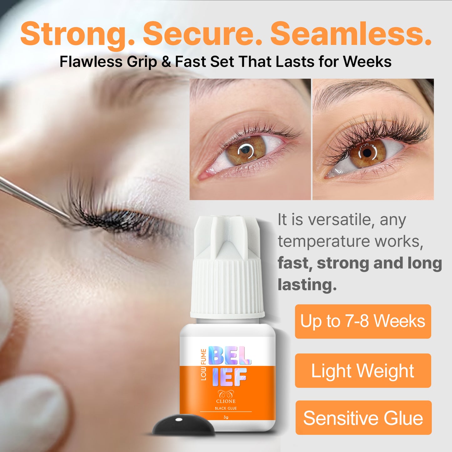 Belief Lash Extension Adhesive