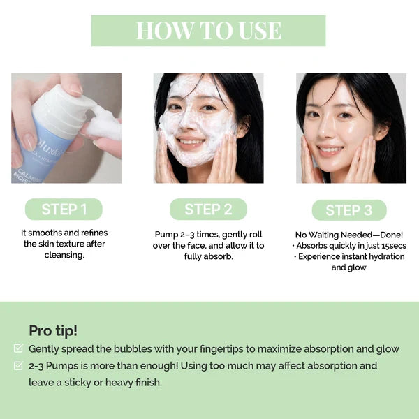 Dluxkin Calming Moisture Bubble Mask Pack