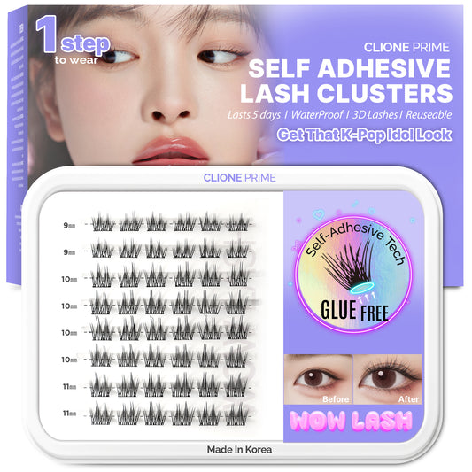 Dramatic Self Adhesive Lash Clusters