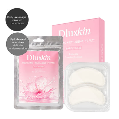 Dluxkin Under Eyepatch (Nourishing & Revitalizing Eye Patches for dark circles)