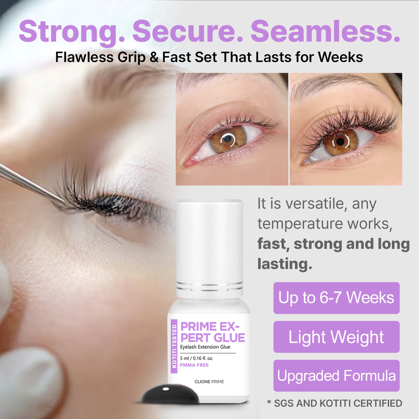 Prime Expert Eyelash Glue