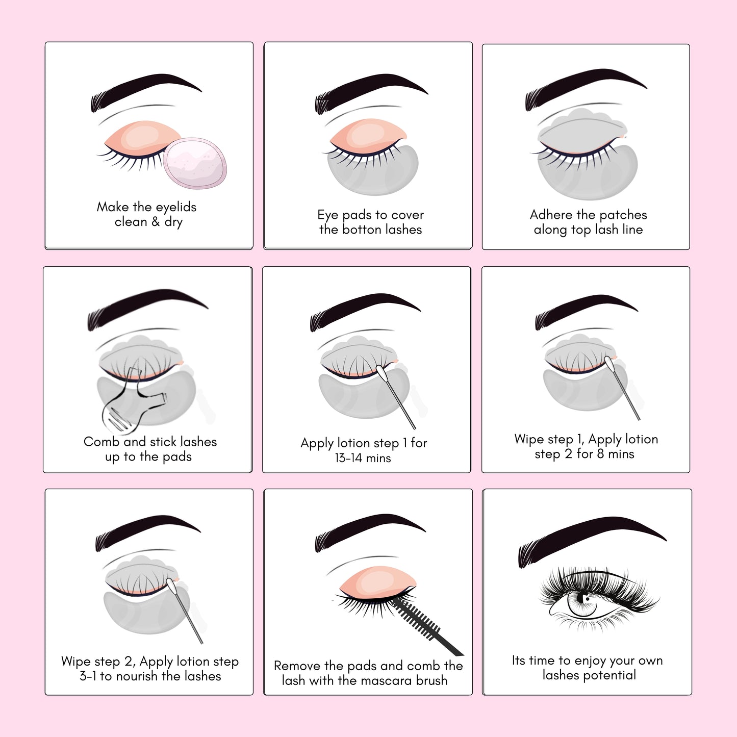 Korean Lash Lift Kit