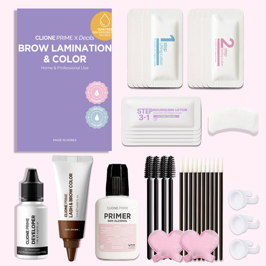 Brow Lamination and Color