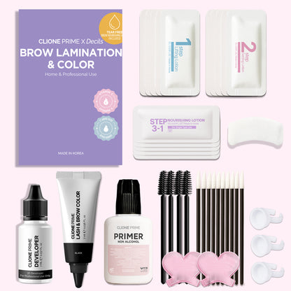 Brow Lamination and Color