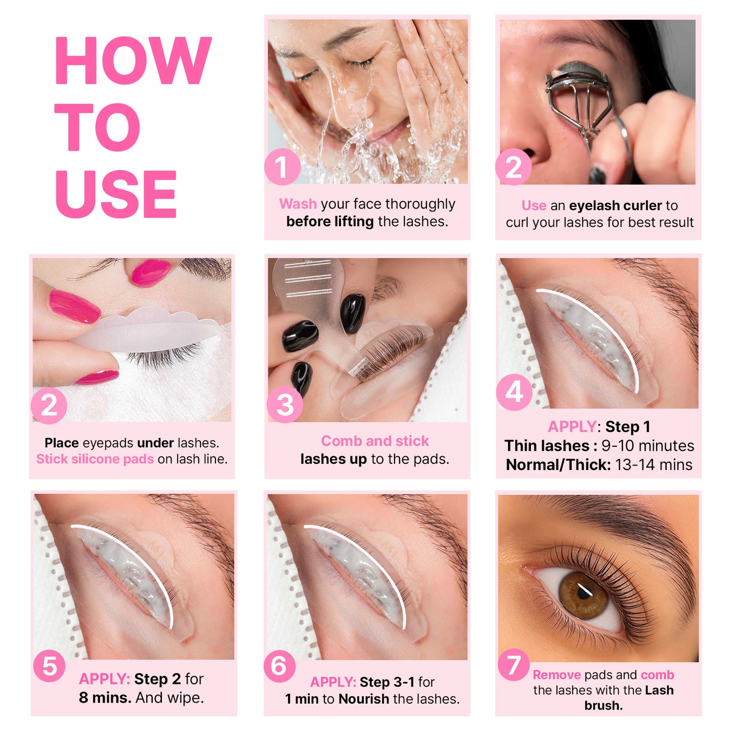 Korean Upgraded Lash Lift Kit