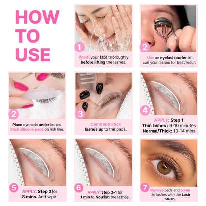 Korean Upgraded Lash Lift Kit