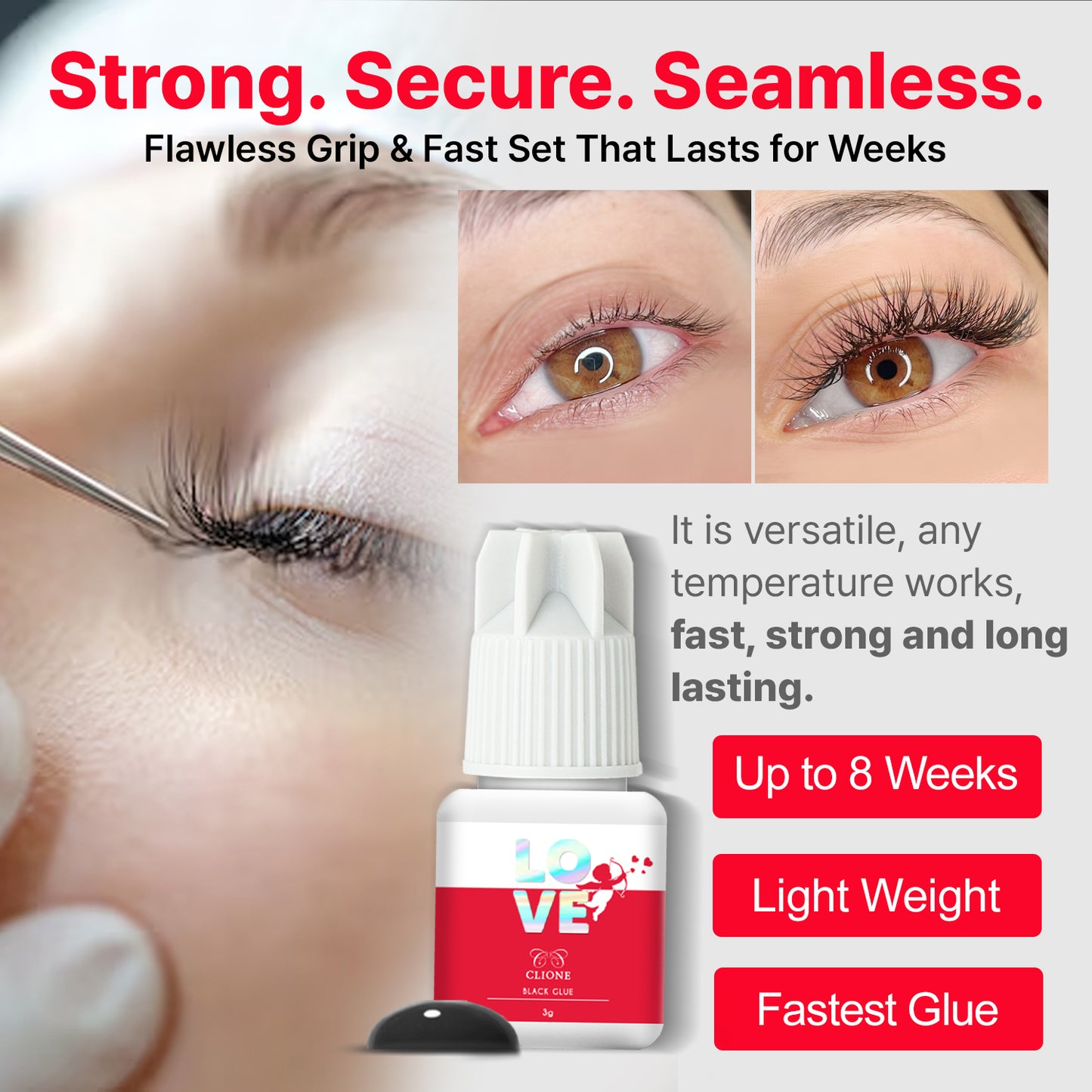 Love Lash Extension Adhesive