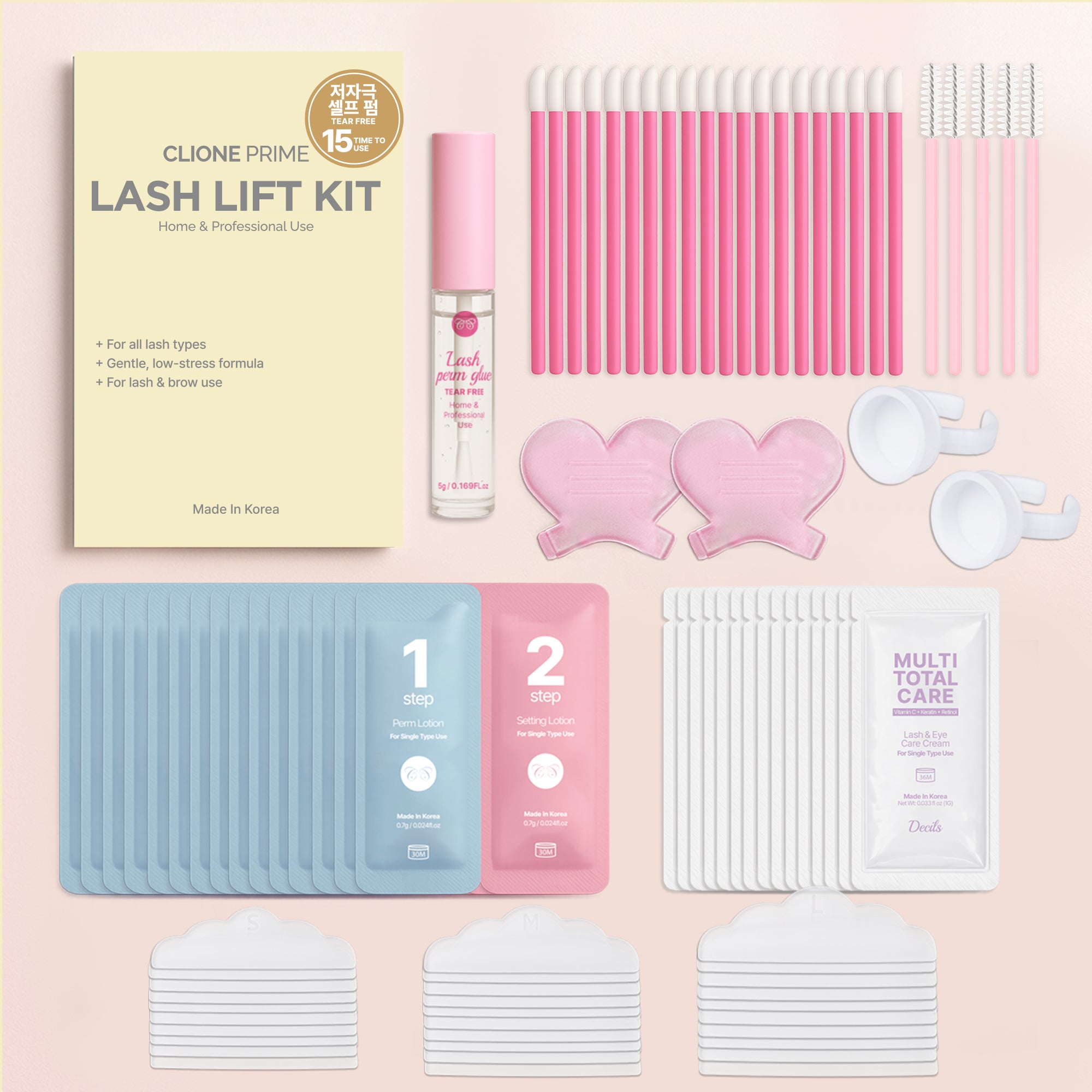 Pro Eyelash Lift Kit | Look exactly you are looking for! – Clione