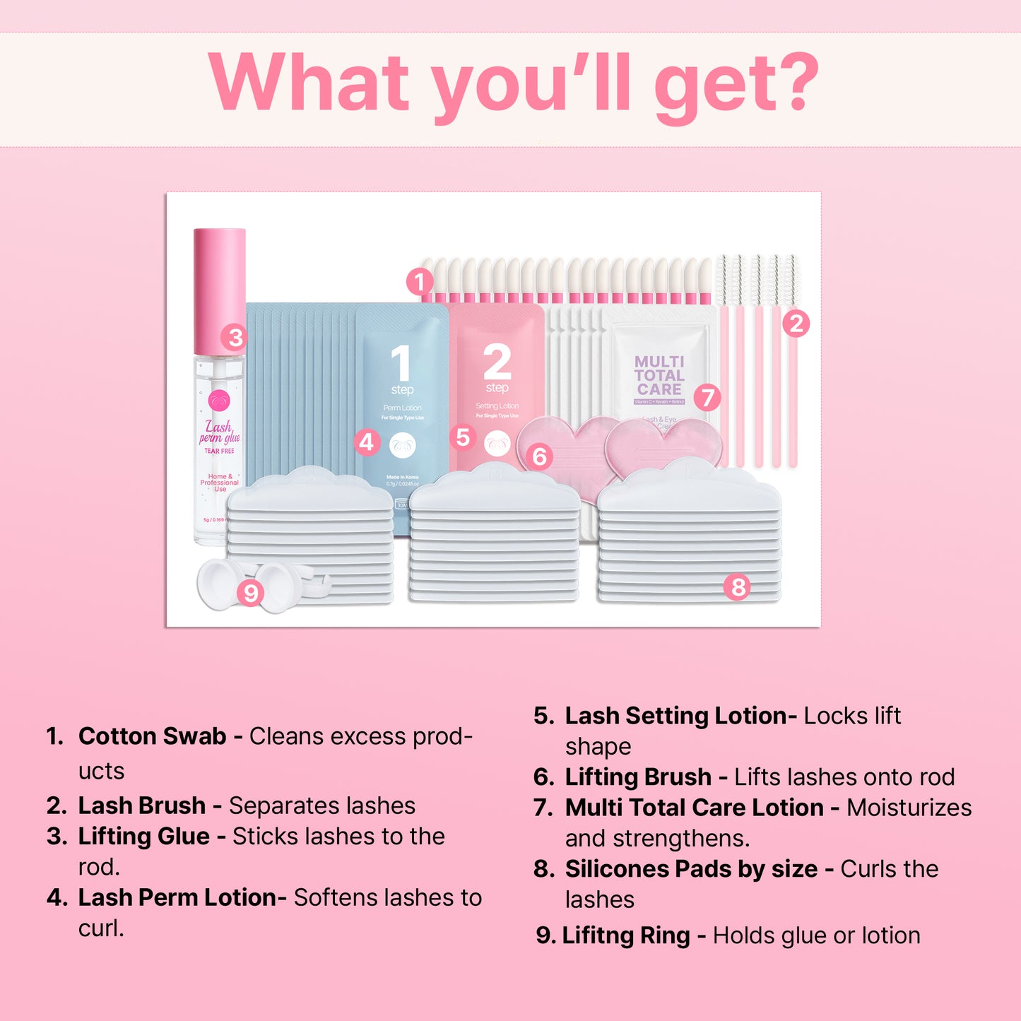 Pro Eyelash Lift Kit