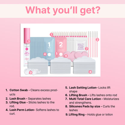 Pro Eyelash Lift Kit