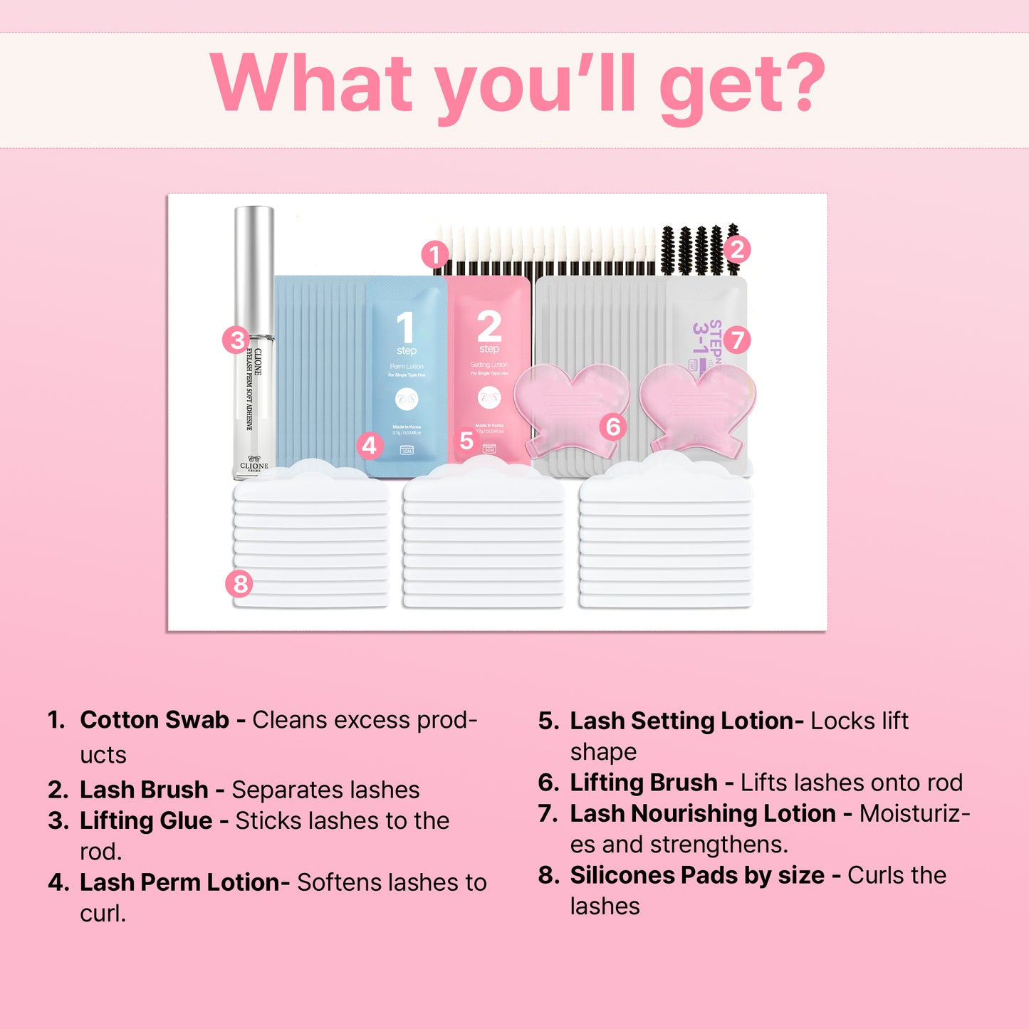 Pro Eyelash Lift Kit