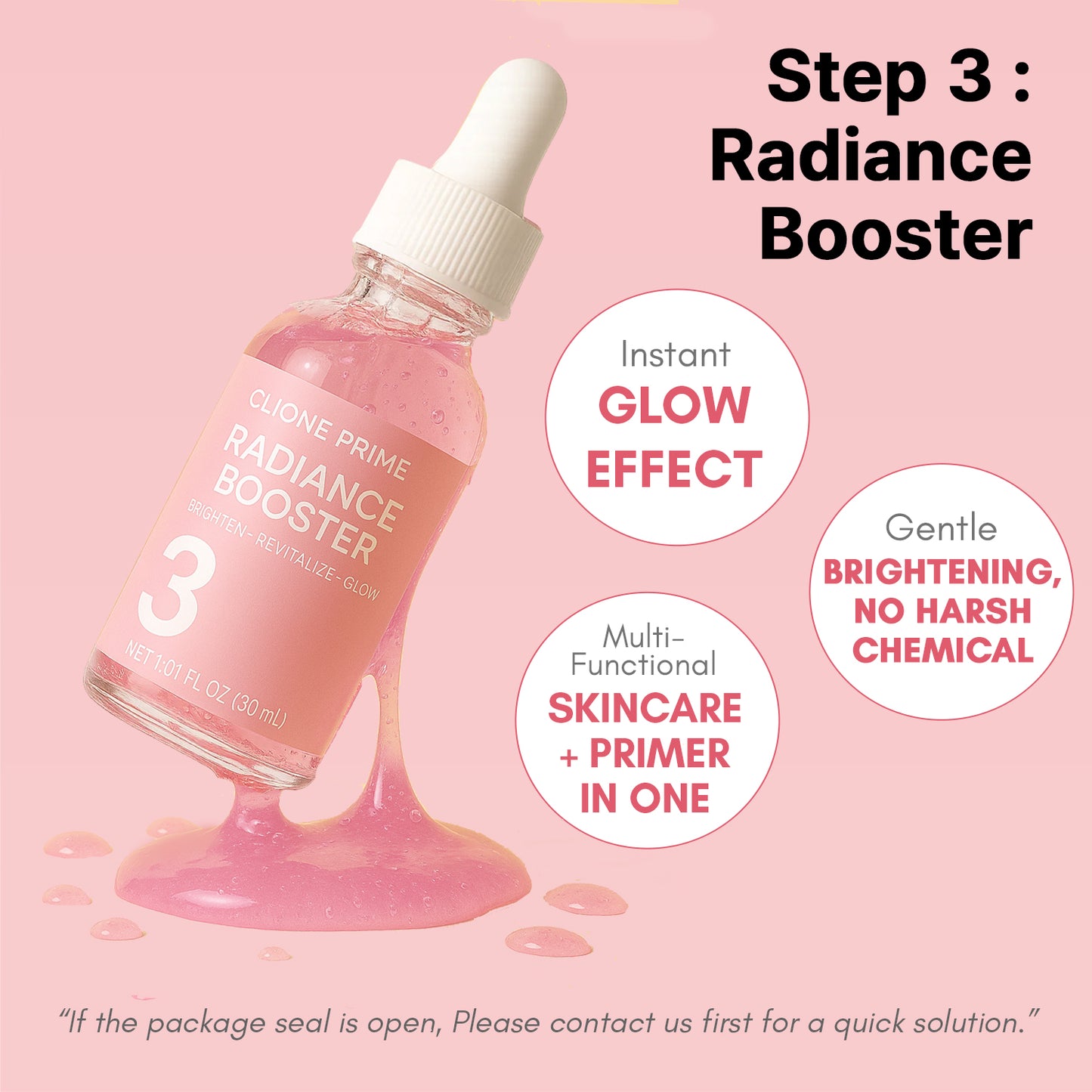 STEP 3 RADIANCE BOOSTER