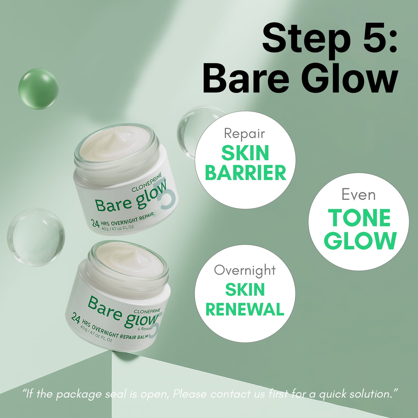 Bare Glow, Overnight Repair Balm