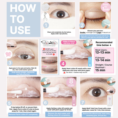 Korean Lash Lift Kit