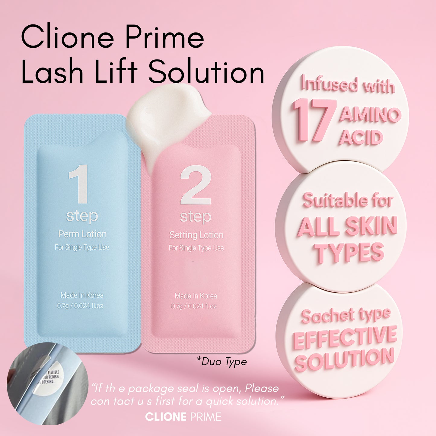 All In One Lash Lift Kit