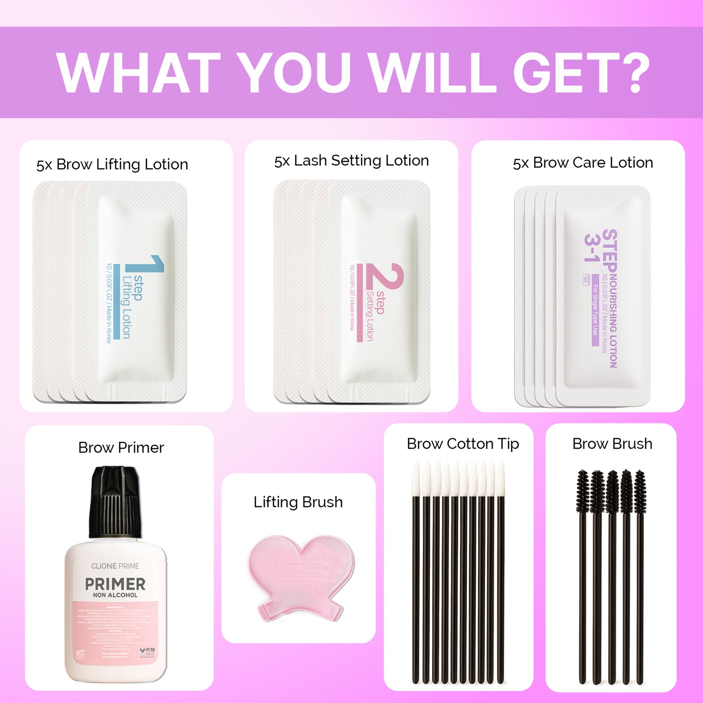 Brow Lamination Kit