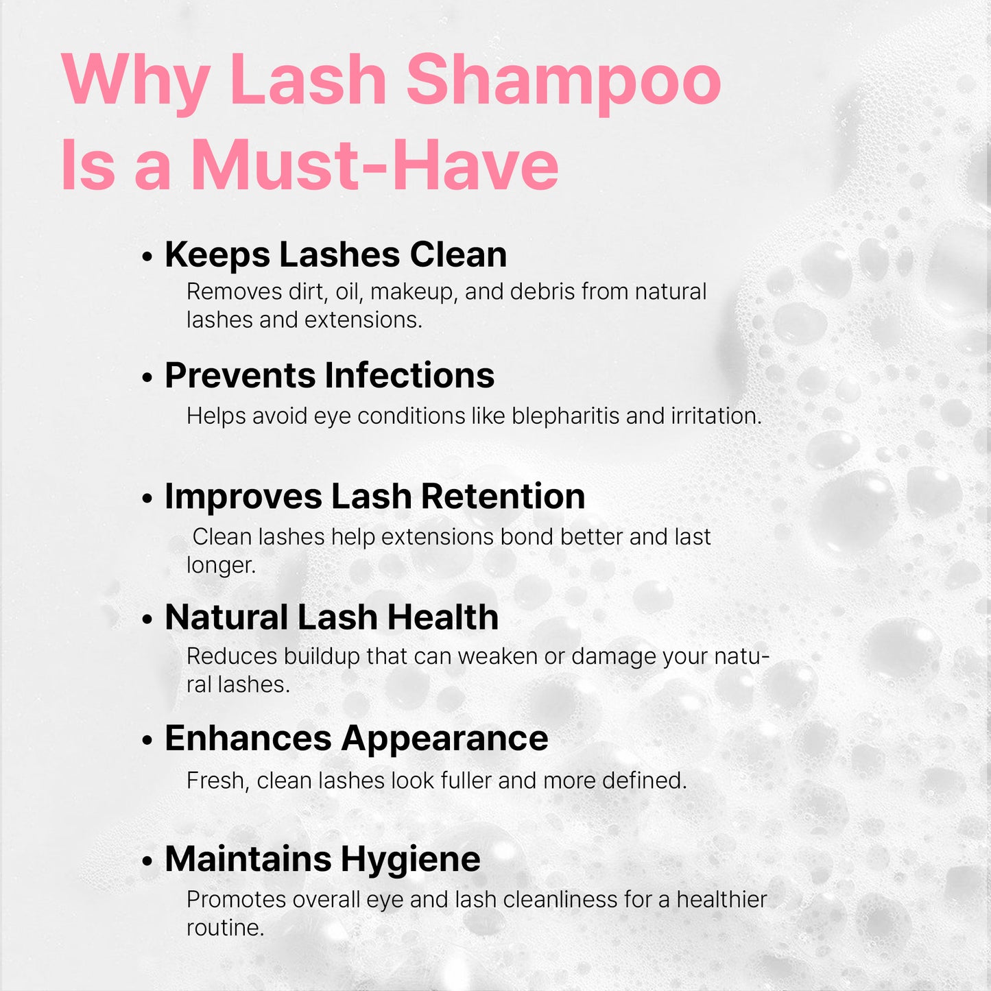 Lash Shampoo